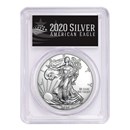 2020-(P) Silver American Eagle MS-70 PCGS (FD, Black Label) 2020-(P) Silver American Eagle MS-70 PCGS (FD, Black Label)